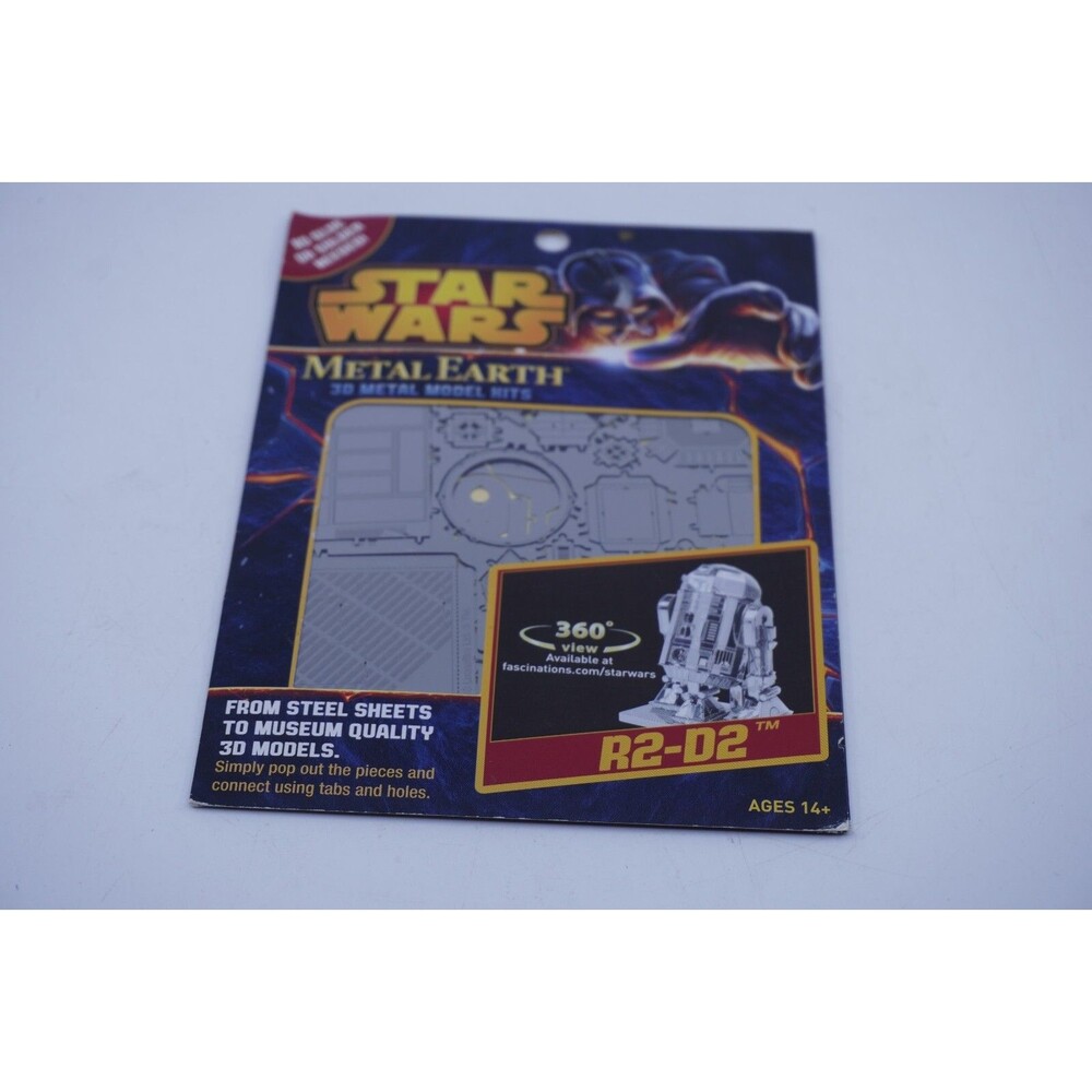 Metal Earth Disney Star Wars 3D Steel Model Kit, R2-D2 Build Kit